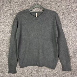 The Group Babaton Women's‎ Sweater Crew Neck Wool blendLong Sleeve Gray Knit 2XS